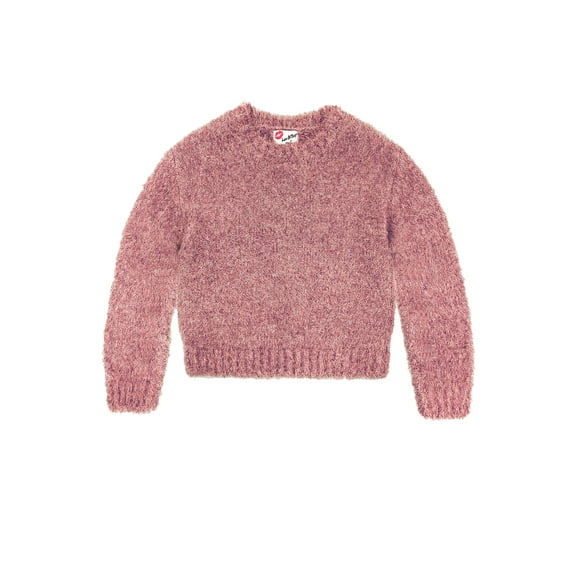 Luv Betsey Girls Feather Yarn Sweater, Sizes 4-18