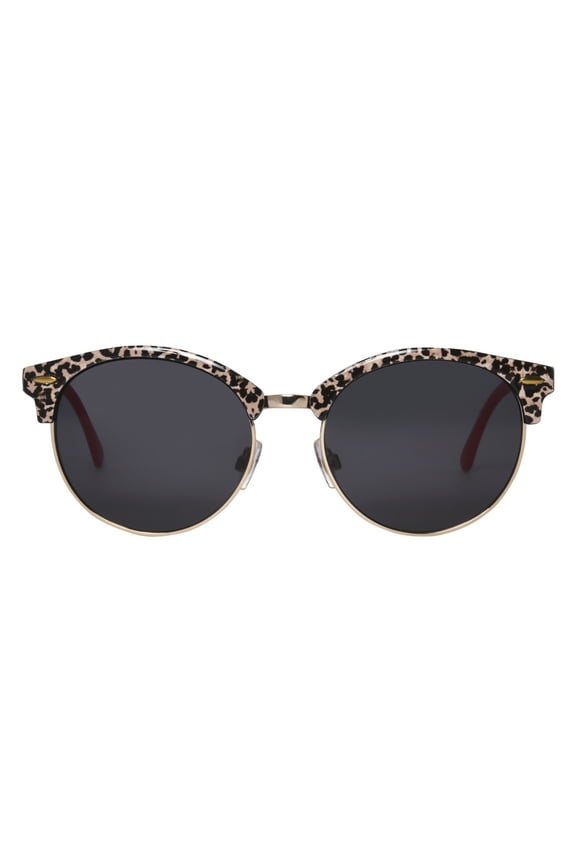 Round ClubLeopard Women's Sunglass