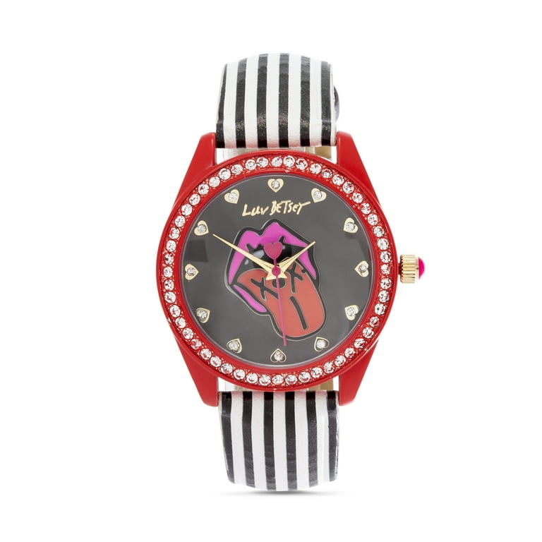 Betsey johnson hotsell white watch