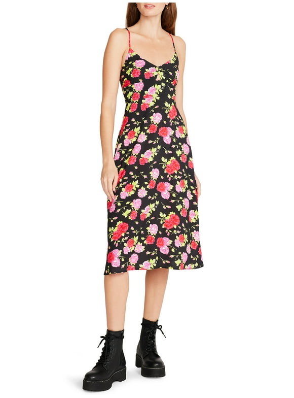 Luv Betsey by Betsey Johnson Women's Cupped Midi Dress