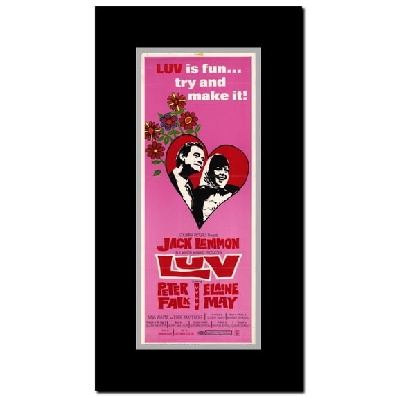 Luv Framed Movie Poster - Walmart.com
