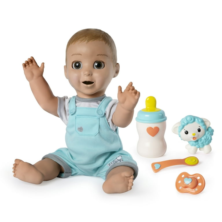 Luvabeau Responsive Baby Doll with Real Expressions and Movement for Ages 4 and Up