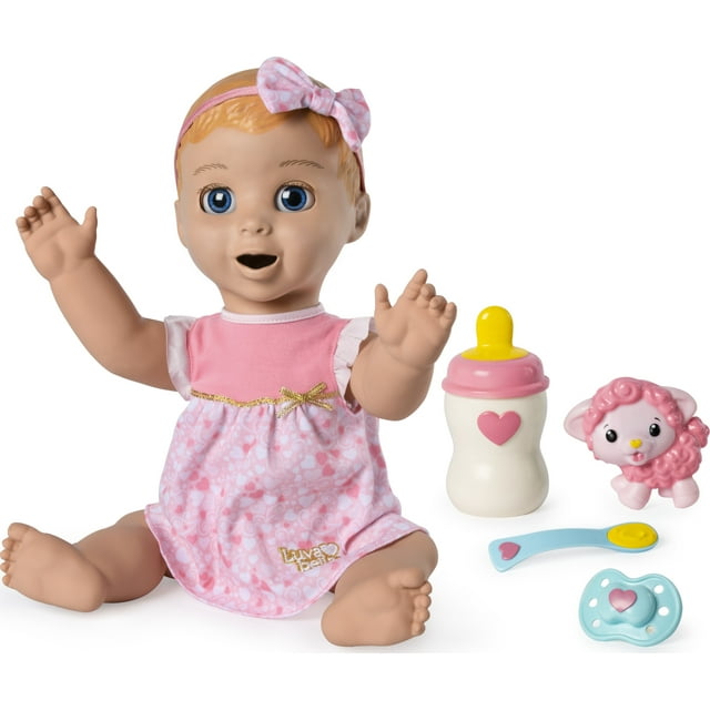Luvabella Blonde Hair, Responsive Baby Doll with Real Expressions and Movement, for Ages 4 and Up