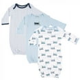 thumbnail image 1 of Luvable Friends Baby Boy Cotton Gowns, Train, 0-6 Months, 1 of 4