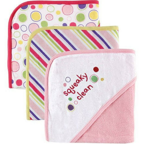 ONLINE Striped Cotton Blend Towels & Washcloths, 3 Count