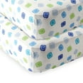 thumbnail image 1 of Luvable Friends Baby Boys' and Girls' Fitted Crib Sheet and Fitted Pack N Play Crib Sheet, Choose Your Color, 1 of 1