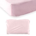 thumbnail image 1 of Luvable Friends Baby Boys' and Girls' Fitted Crib Sheet and Pillow Case, Choose Your Color, 1 of 1
