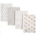 thumbnail image 1 of Luvable Friends Baby Cotton Flannel Burp Cloths 4pk, Owl, One Size, 1 of 24