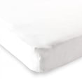 thumbnail image 1 of Luvable Friends Baby Fitted Portable Crib Sheet, White, One Size, 1 of 2