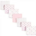 thumbnail image 1 of Luvable Friends Baby Girl Cotton Flannel Receiving Blankets, Girl Feathers 7-Pack, One Size, 1 of 2