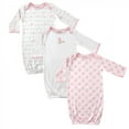 thumbnail image 1 of Luvable Friends Baby Girl Cotton Gowns, Bird, 0-6 Months, 1 of 4