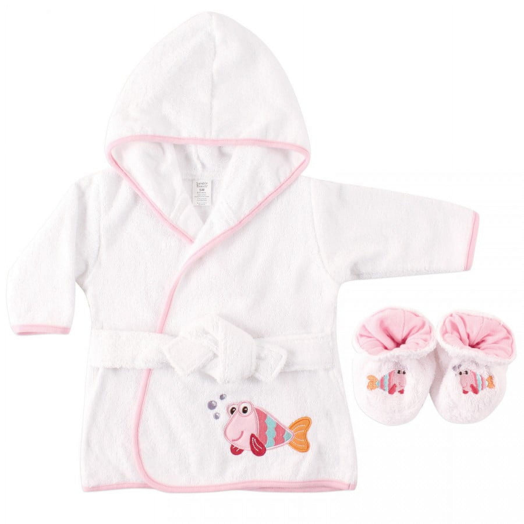 childrens cotton dressing gown Bathrobe with Recycled Cotton for Children, Little Unicorn