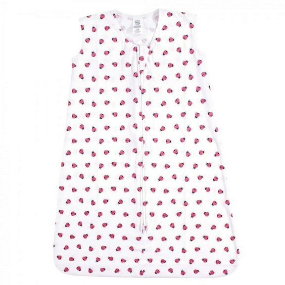 Luvable Friends Baby Girl Jersey Cotton Sleepsack, Ladybug, Size 12-18 Months