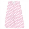 thumbnail image 1 of Luvable Friends Baby Girl Sleeveless Jersey Cotton Sleeping Bag, Sack, Blanket, Girl Clouds Jersey, 0-6 Months, 1 of 2