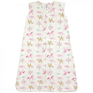 Bacati Baseball Muslin Sleep Sack - Red/Grey Wearable Baby Blanket Small Size