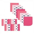thumbnail image 1 of Luvable Friends Baby Girl Super Soft Bundle Washcloths, Bows, One Size, 1 of 4