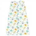 thumbnail image 1 of Luvable Friends Baby Sleeveless Jersey Cotton Sleeping Bag, Sack, Blanket, Neutral Animals Jersey, 0-6 Months, 1 of 1