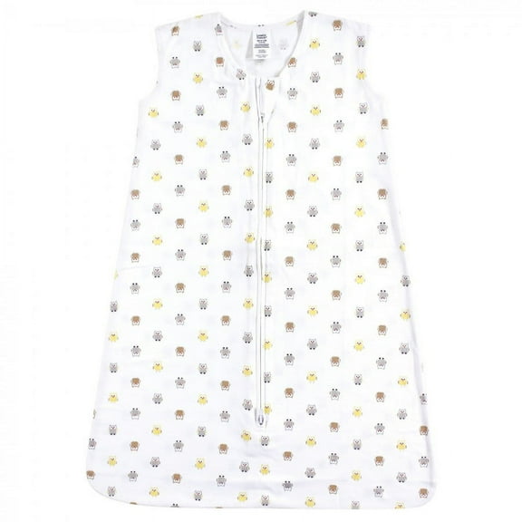 Luvable Friends Baby Sleeveless Jersey Cotton Sleeping Bag, Sack, Blanket, Owls Jersey, 0-6 Months