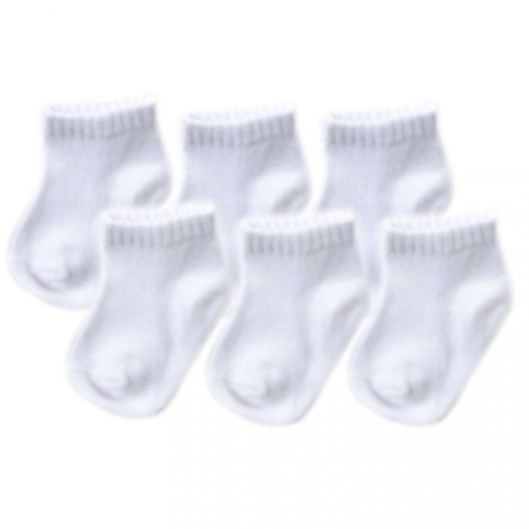 Luvable Friends Newborn Baby Socks 6 Pack