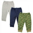 thumbnail image 1 of Luvable Friends Baby and Toddler Boy Cotton Pants 3pk, Camo, 12-18 Months, 1 of 1
