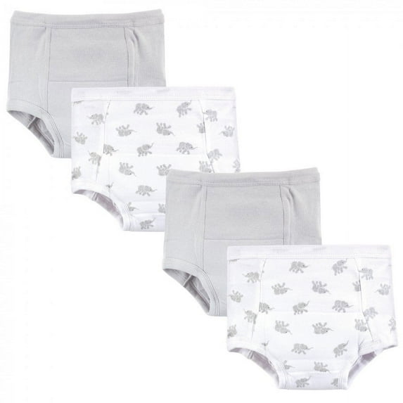 Luvable Friends Baby and Toddler Unisex Cotton Training Pants, Elephant, 2 Toddler