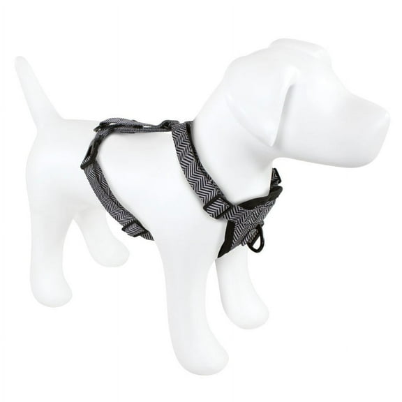 Luvable Friends Dog Pet Harness, Herringbone, Medium