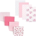thumbnail image 1 of Luvable Friends Female Cotton Baby Blanket, (8 Counts), 1 of 3