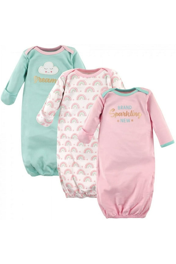 Girl Cotton Gowns, Dreamer, Preemie/Newborn