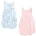 thumbnail image 1 of Luvable Friends Hudson Baby Dresses 2pk, Blossom Daisy Bee, 5T, 1 of 1
