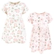 thumbnail image 1 of Luvable Friends Hudson Baby Dresses 2pk, Sage Rose Garden, 3T, 1 of 1