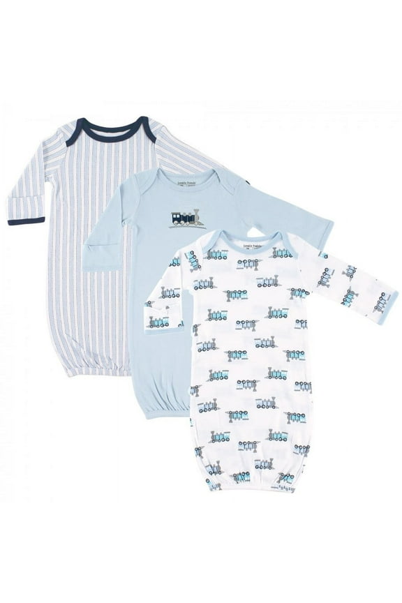 Infant Boy Cotton Gowns, Train, Preemie/Newborn