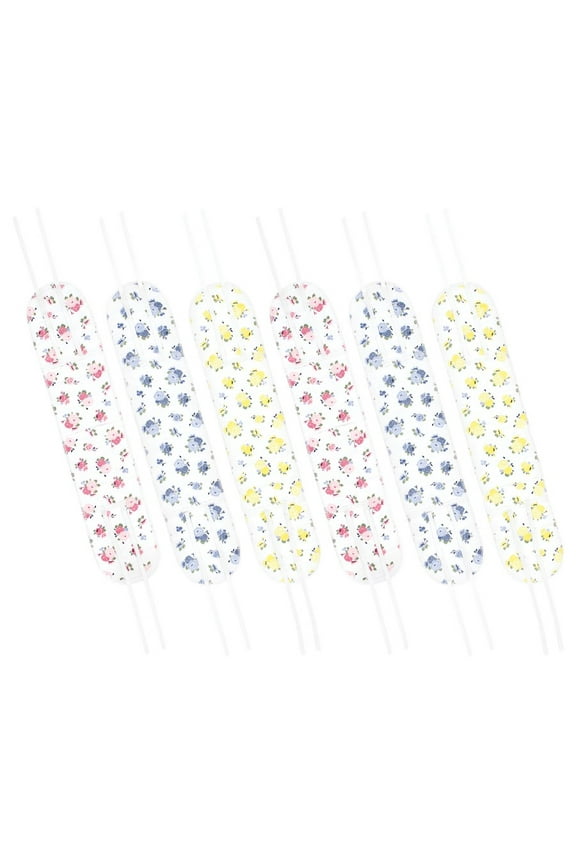 Infant Girl Belly Binder 6pk, Floral, 0-6 Months