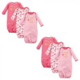 thumbnail image 1 of Luvable Friends Infant Girl Cotton Gowns, Worth The Wait 6-Piece, 0-6 Months, 1 of 1