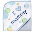 thumbnail image 1 of Luvable Friends Love Parents Hooded Towel (Blue One Size), 1 of 3