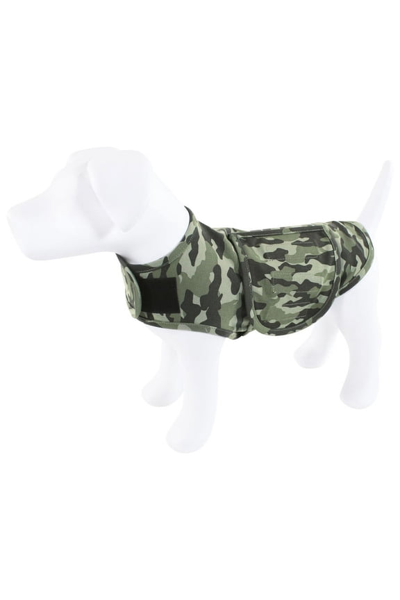 Pet Thunder Anxiety Jacket, Camo, Small