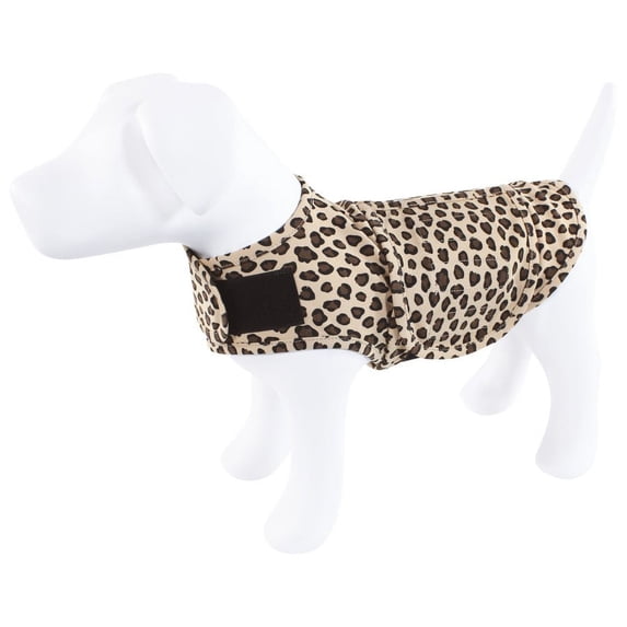 Luvable Friends Pet Thunder Anxiety Jacket, Leopard, X-Small