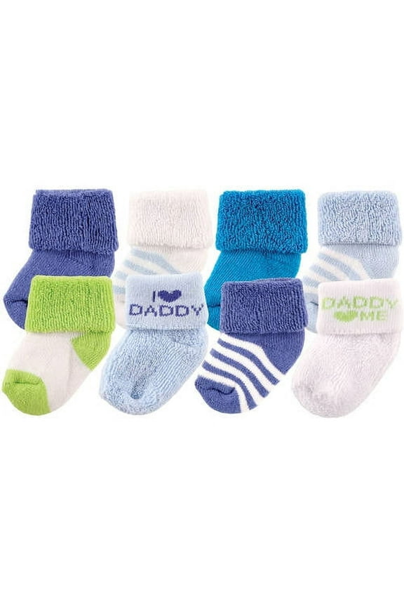 Terry Socks, 8-Pack (Baby Boys)