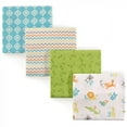 thumbnail image 1 of Luvable Friends Unisex Baby Cotton Flannel Receiving Blankets, Abc 4-Pack, One Size, 1 of 2