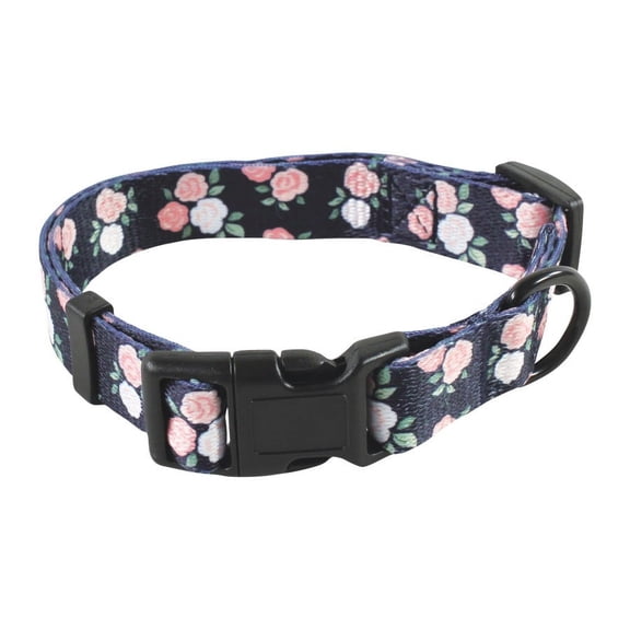 Luvable Friends Unisex Pet Collar, Floral, Small