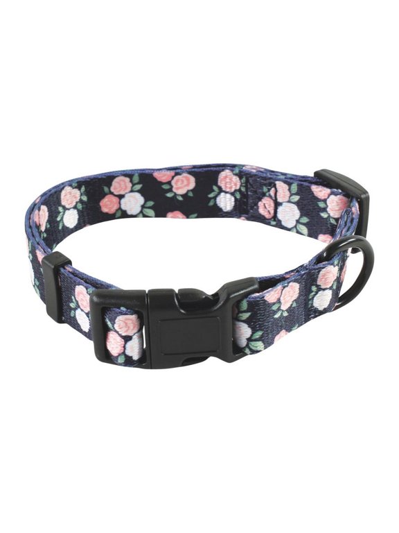 Unisex Pet Collar, Floral, Small