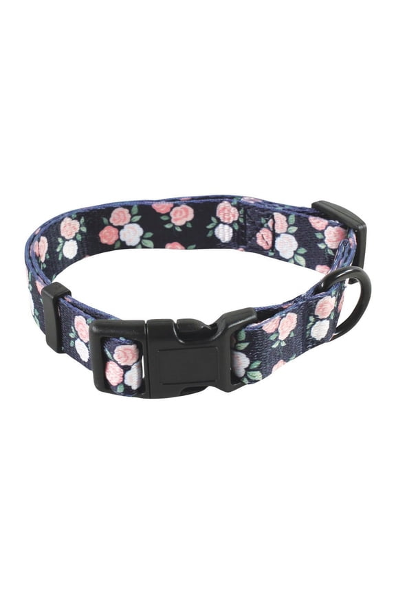 Unisex Pet Collar, Floral, Small