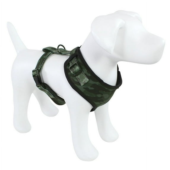 Luvable Friends Unisex Pet Harness, Camo, Medium