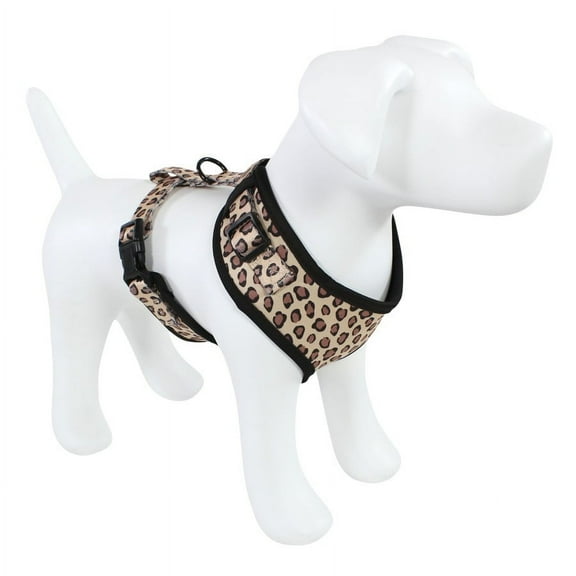 Luvable Friends Unisex Pet Harness, Leopard, Small