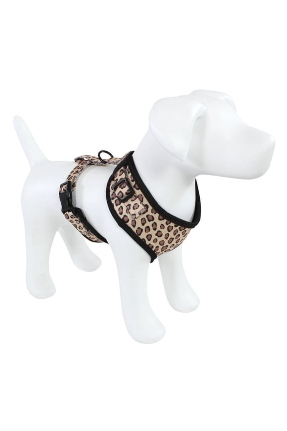 Unisex Pet Harness, Leopard, Small