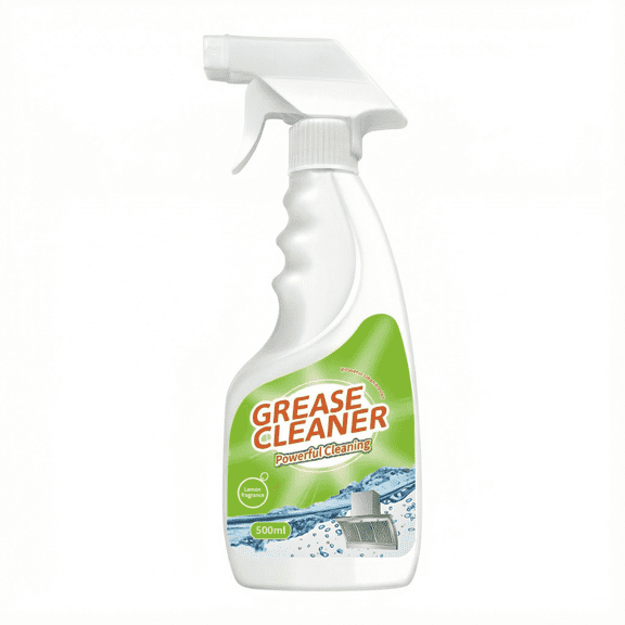 Luvekon Kitchen Degreaser Spray, 500 mL Grease Cleaner for Stove, Range Hood, Oven, Cooktop, Tile & Kitchen Surfaces