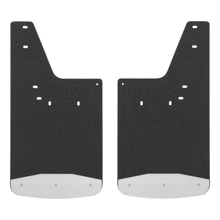Luverne 250933 Textured Rubber Mud Guard 12” x 23” 2 Piece Pack