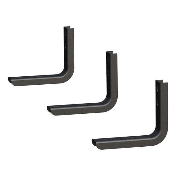 Luverne 400743 Fits 07-C Sprinter 2500/3500 Bracket Kit Black Textured