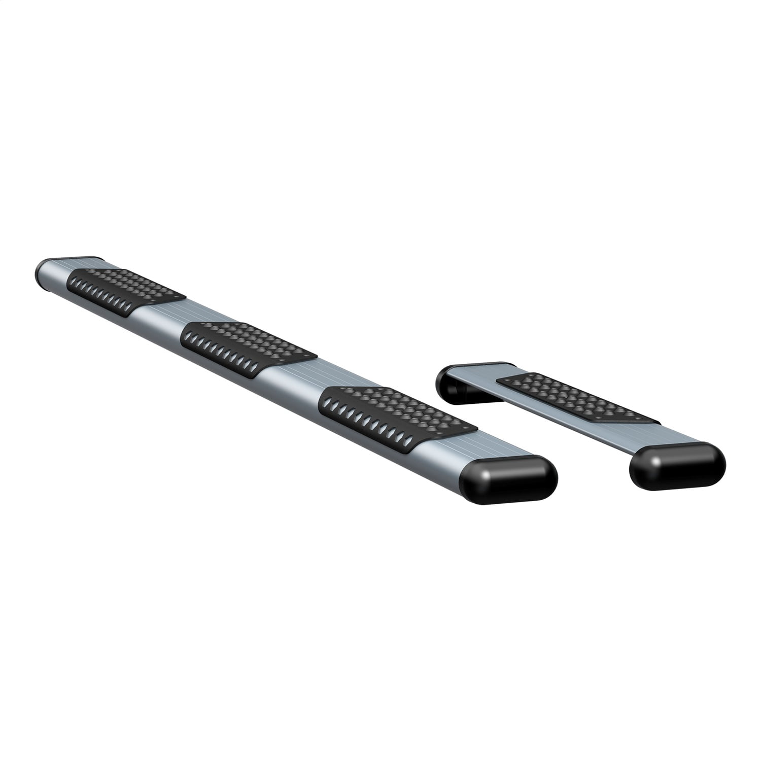 Luverne 583100 O-Mega II 6 in. Oval Steps; 36 in. and 98 in.; Silver; Fits select: 2015-2021 FORD TRANSIT T-250, 2006 FORD ECONOLINE E250 VAN