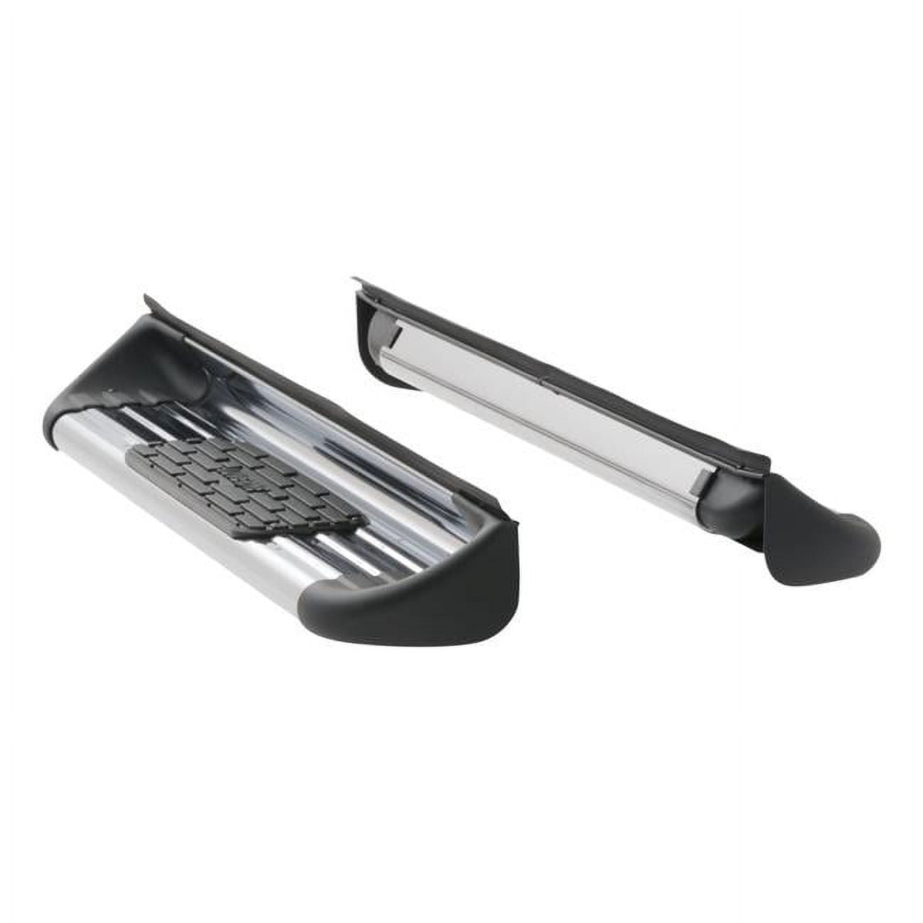 Luverne Truck Equipment L57-480743 7 in. Stainless Steel Side Entry Steps for 2018 Chevrolet Silverado 1500