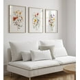 thumbnail image 1 of Luvia Botanical Wildflower Trio Wall Art, Set Of 3 Floral Prints, Boho Flower Decor, Modern Wall Decor Set 3 Prints 20x30 UNFRAMED, 1 of 3